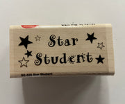 Teacher's Stamp - Star Student - Creative Shapes Etc.