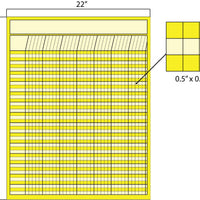Vertical Chart -  Set of 12 - Creative Shapes Etc.