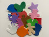 Small Adhesive Assorted Pack Creative Foam Cut-Outs