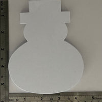 Large Single Color Cut-Out - Snowman
