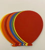 Balloon Assorted Color Creative Cut-Outs- 3"
