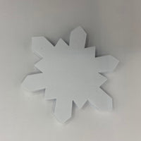 Small Single Color Cut-Out - Snowflake - Creative Shapes Etc.